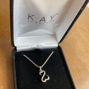 Kay Jewelers Heart Infinity necklace